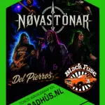 Bandpresentatie: NØVASTÖNAR met DEL PIERROS en BLACK FUSE